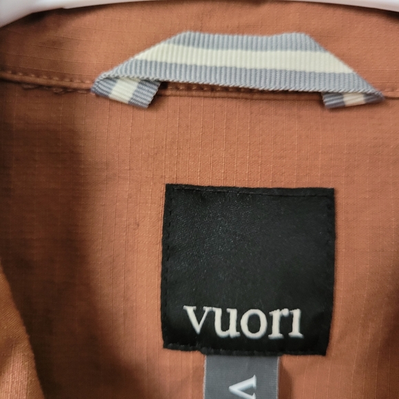 Vuori Ripstop Russell Jacket Small Mens Burnt Orange - Picture 4 of 9